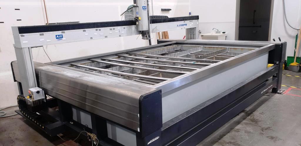 A&V Waterjet Tech 5090BA, Machine ID:9146 A&V Waterjet Tech 5090BA, Machine ID:9146